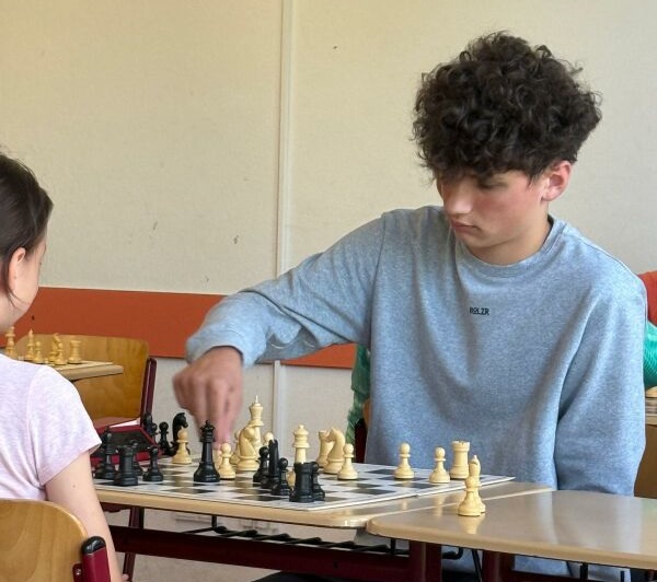 Lucas bei Jugend-Blitz-EM